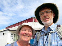 Bob & Tina arrive at Cromer Pier