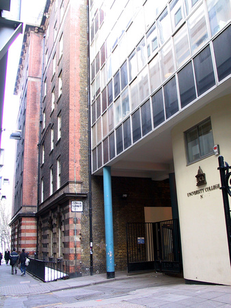 UCL Maths Building Entrance