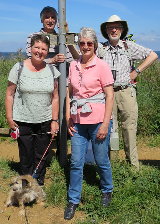 Starting out on Norfolk Coastal Path